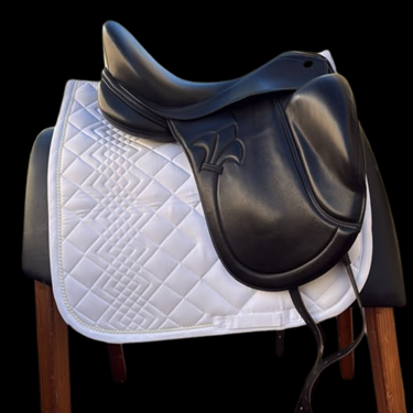 Wellington , black , black stitching , 17.5", serial no : 916002
