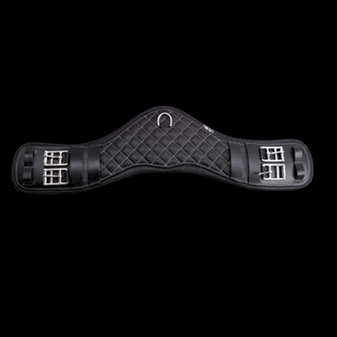 Curved dressage-girth