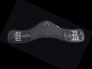 Curved dressage-girth